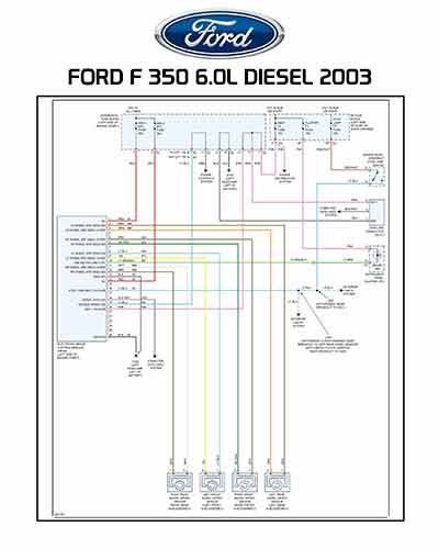 FORD F 350 6.0L DIESEL 2003