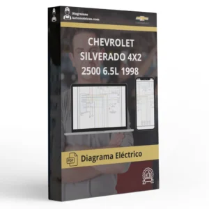Diagramas Eléctricos CHEVROLET SILVERADO 4X2 2500 6.5L 1998