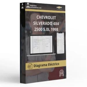 Diagramas Eléctricos CHEVROLET SILVERADO 4X4 2500 5.0L 1998