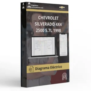 Diagramas Eléctricos CHEVROLET SILVERADO 4X4 2500 5.7L 1998