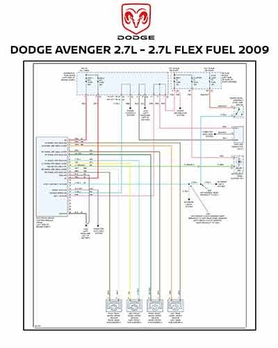 DODGE AVENGER 2.7L - 2.7L FLEX FUEL 2009