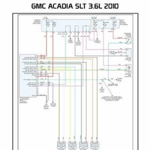 GMC ACADIA SLT 3.6L 2010