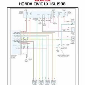 HONDA CIVIC LX 1.6L 1998