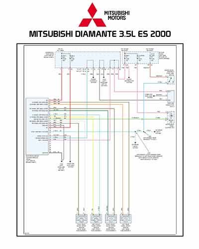 MITSUBISHI DIAMANTE 3.5L ES 2000
