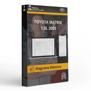 Diagrama Eléctrico TOYOTA MATRIX 1.8L 2003