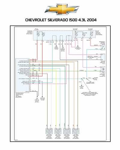 CHEVROLET SILVERADO 1500 4.3L 2004