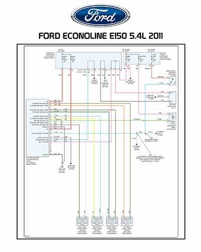 FORD ECONOLINE E 150 5.4L 2011