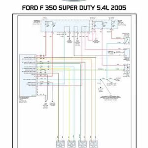 FORD F 350 SUPER DUTY 5.4L 2005