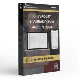 Diagrama Eléctrico CHEVROLET SILVERADO 1500 4X2 5.7L 1998