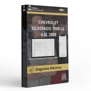 Diagrama Eléctrico CHEVROLET SILVERADO 1500 LS 4.8L 2008