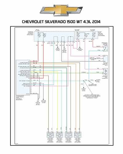 CHEVROLET SILVERADO 1500 WT 4.3L 2014