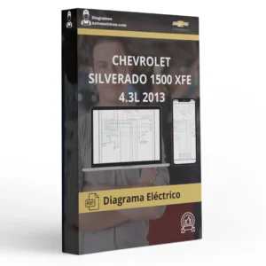 Diagrama Eléctrico CHEVROLET SILVERADO 1500 XFE 4.3L 2013