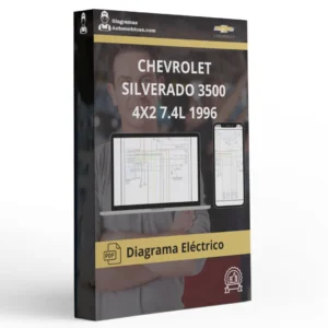 Diagrama Eléctrico CHEVROLET SILVERADO 3500 4X2 7.4L 1996