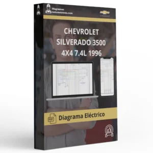Diagrama Eléctrico CHEVROLET SILVERADO 3500 4X4 7.4L 1996