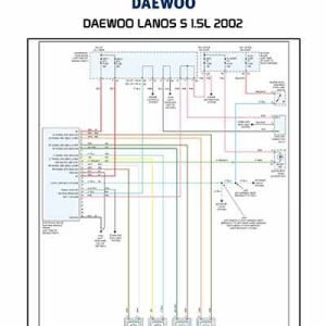 DAEWOO LANOS S 1.5L 2002