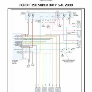 FORD F 350 SUPER DUTY 5.4L 2009