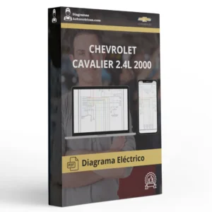 Diagrama Eléctrico CHEVROLET CAVALIER 2.4L 2000