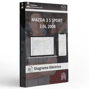 Diagrama Eléctrico MAZDA 3 S SPORT 2.0L 2008