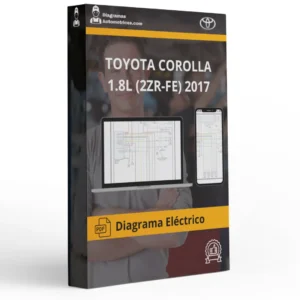 Diagramas Eléctricos TOYOTA COROLLA 1.8L (2ZR-FE) 2017