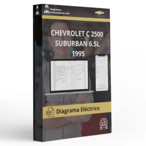 Diagrama Eléctrico CHEVROLET C 2500 SUBURBAN 6.5L 1995