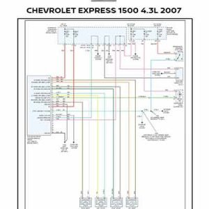 CHEVROLET EXPRESS 1500 4.3L 2007