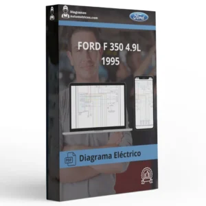 Diagrama Eléctrico FORD F 350 4.9L 1995