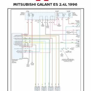 MITSUBISHI GALANT ES 2.4L 1996
