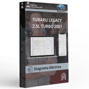 Diagrama Eléctrico SUBARU LEGACY 2.5L TURBO 2007