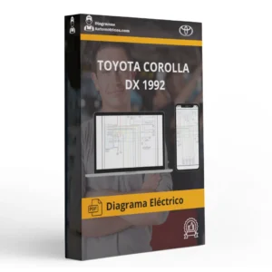 Diagramas Eléctricos TOYOTA COROLLA DX 1992