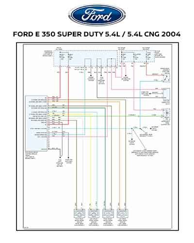 FORD E 350 SUPER DUTY 5.4L / 5.4L CNG 2004