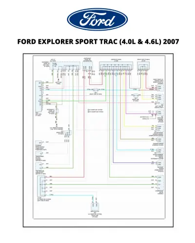 FORD EXPLORER SPORT TRAC (4.0L & 4.6L) 2007