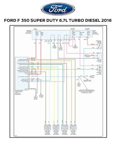 FORD F 350 SUPER DUTY 6.7L TURBO DIESEL 2016