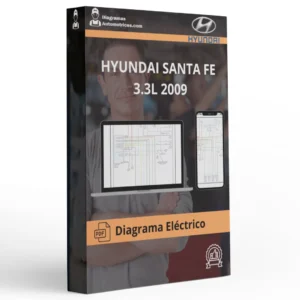 Diagrama Eléctrico HYUNDAI SANTA FE 3.3L 2009