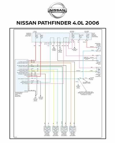 NISSAN PATHFINDER 4.0L 2006