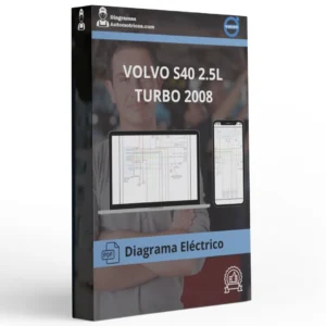 Diagrama Eléctrico VOLVO S40 2.5L TURBO 2008