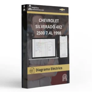Diagramas Eléctricos CHEVROLET SILVERADO 4X2 2500 7.4L 1998