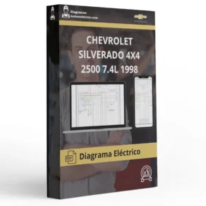 Diagramas Eléctricos CHEVROLET SILVERADO 4X4 2500 7.4L 1998