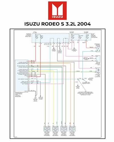 ISUZU RODEO S 3.2L 2004