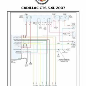 CADILLAC CTS 3.6L 2007