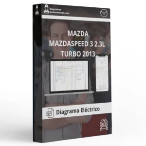 Diagrama Eléctrico MAZDA MAZDASPEED 3 2.3L TURBO 2013