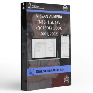 Diagrama Eléctrico NISSAN ALMERA (N16) 1.5L 16V (QG15DE) (2000, 2001, 2002)