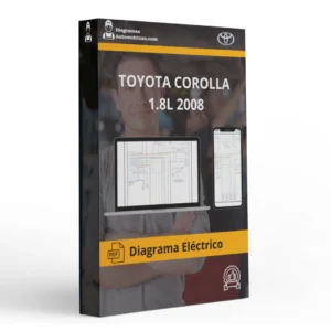 Diagrama Eléctrico TOYOTA COROLLA 1.8L 2008