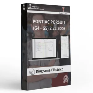 Diagrama Eléctrico PONTIAC PORSUIT (G4 - G5) 2.2L 2006