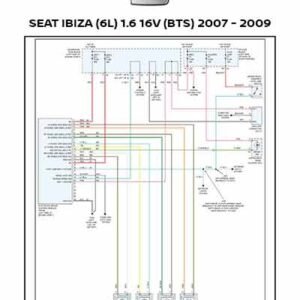 SEAT IBIZA (6L) 1.6 16V (BTS) 2007 - 2009