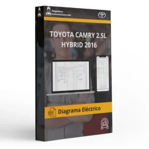 Diagramas Eléctricos TOYOTA CAMRY 2.5L HYBRID 2016