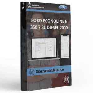 Diagrama Eléctrico FORD ECONOLINE E 350 7.3L DIESEL 2000