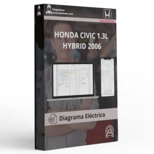 Diagrama Eléctrico HONDA CIVIC 1.3L HYBRID 2006