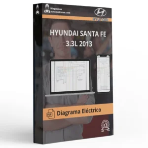 Diagrama Eléctrico HYUNDAI SANTA FE 3.3L 2013