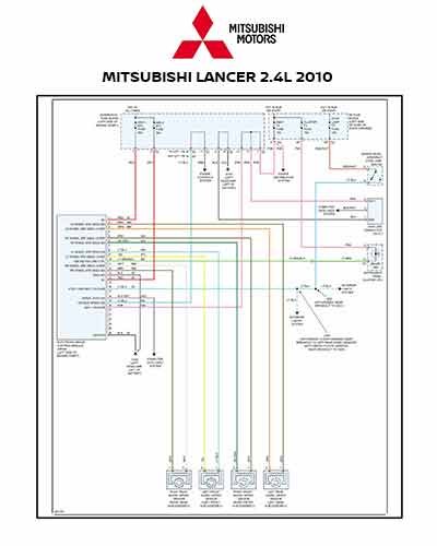 MITSUBISHI LANCER 2.4L 2010
