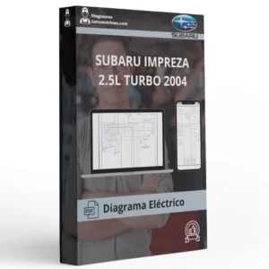 Diagrama Eléctrico SUBARU IMPREZA 2.5L TURBO 2004